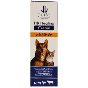 JaiVI HB Healing Cream for Dogs and Cats (Herbal Wound Care Formula)