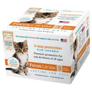 Focus Cat Vax 3 + FeLV by Durvet