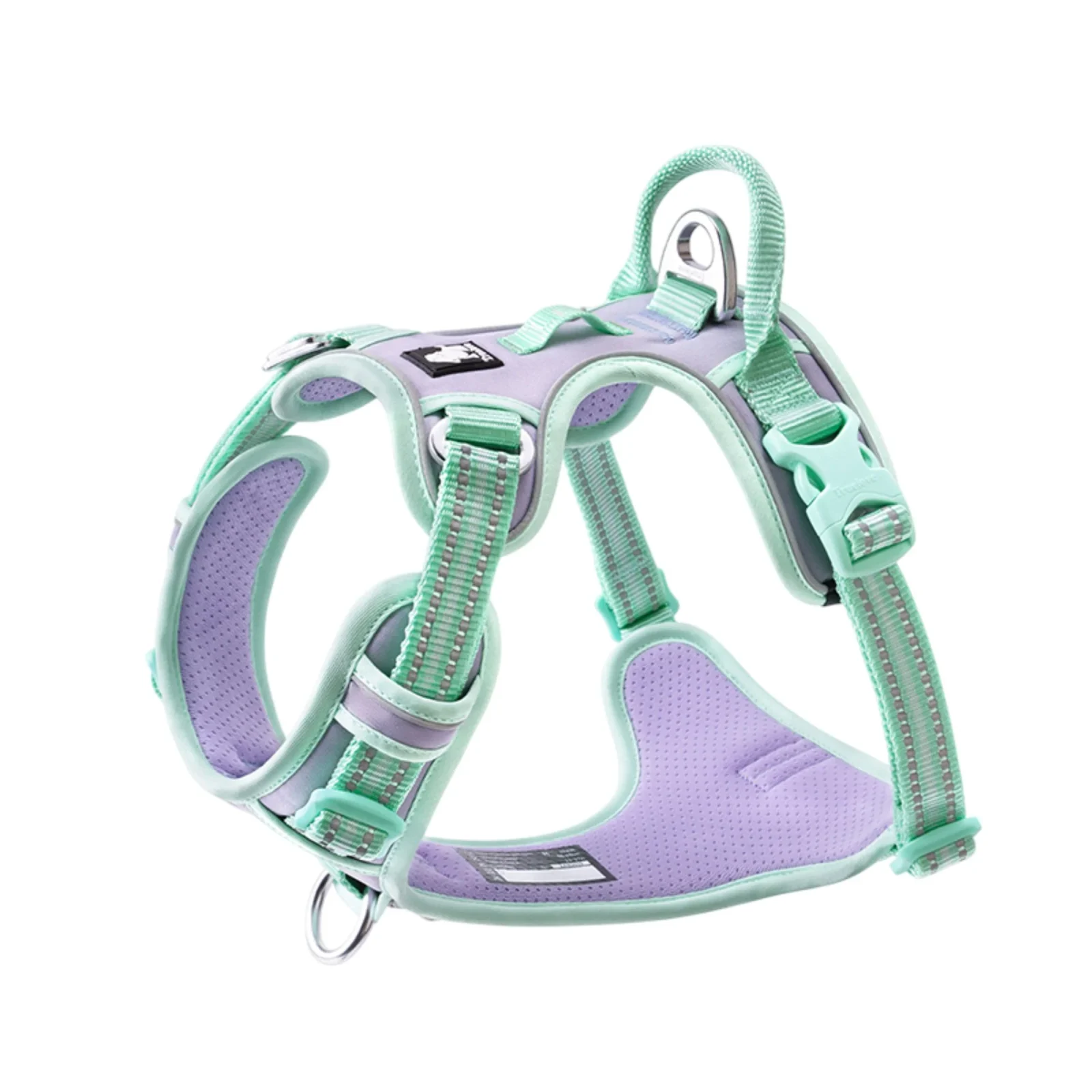 Truelove No Pull Cordura Harness for Dogs (Pastel Lilac)