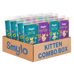 Smylo Kitten Variety Combo, Tuna & Chicken, Fresh & No-Preservative Wet Cat Food