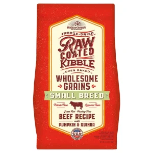 Stella & Chewy's Raw Coated Small Breed Wholesome Beef Dry Dog Food - 3.5 lbs