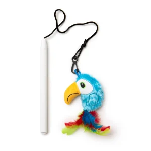 Quirky Kitty Tropical Toucan Retractable Wand