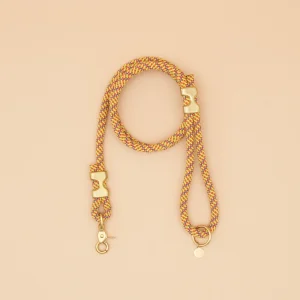 Fuji Rope Leash - Sun Daze Orange