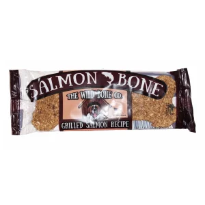 The Wild Bone Co. Salmon Bone Recipe Crunchy Dog Treats - 48 ct
