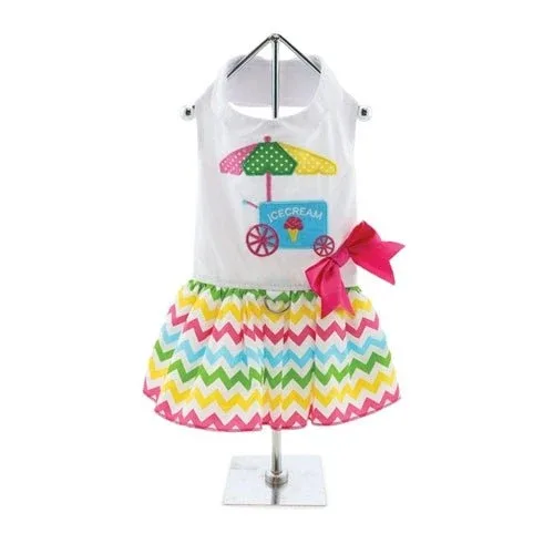 Ice Cream Cart Dress with Matching Leash - Image 2