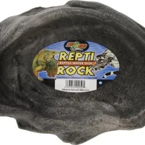 Zoo Med Laboratories Repti Rock Reptile Water Dish X-Large - 2.5 X 8 X 11.5 Inch