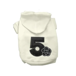 No. 5 Camellia Hoodie by Bark Fifth Avenue - Designer-Inspired Dog Hoodie