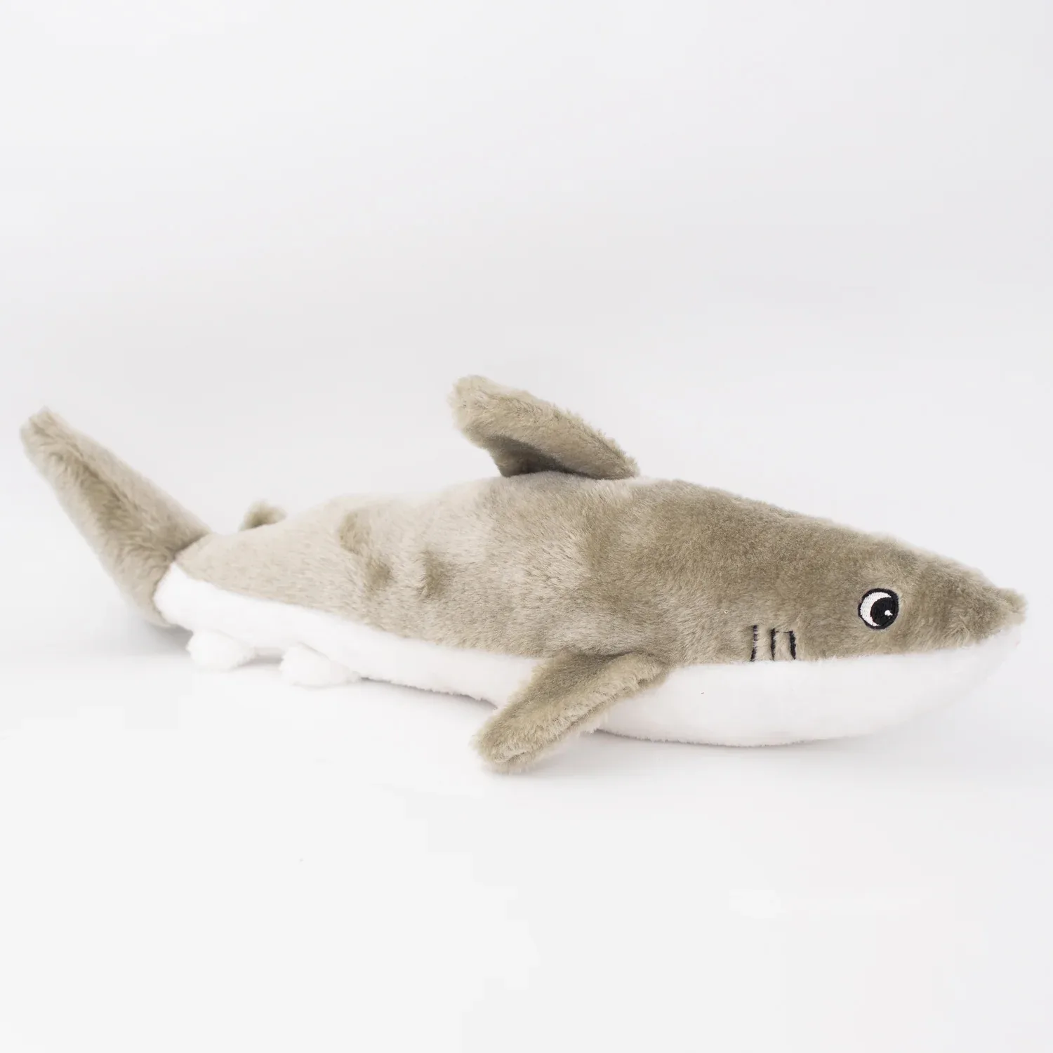 Zippy Paws Shark Jigglerz Plush Toy for Dogs - Image 2