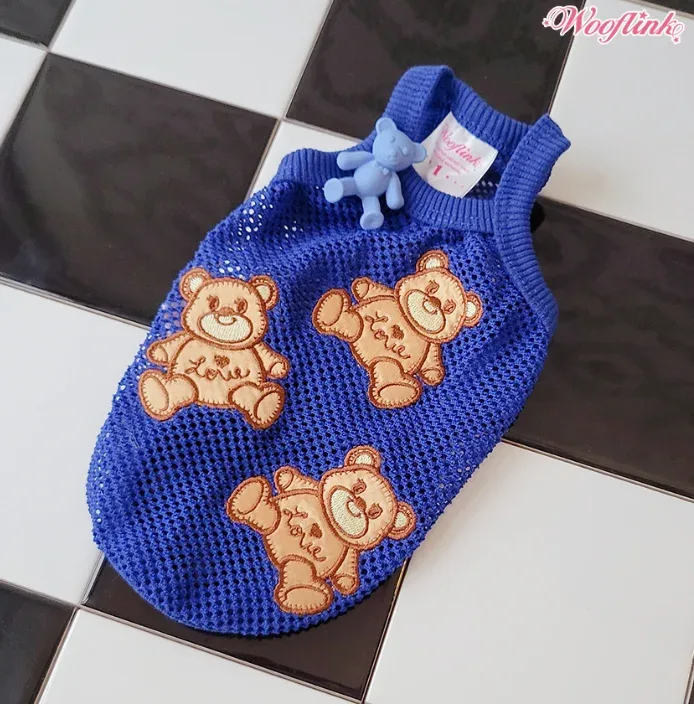 Wooflink Summer BB Top - Blue