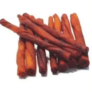 Wholesome Hide 5" Twists Bacon Basted Dog Natural Chews -