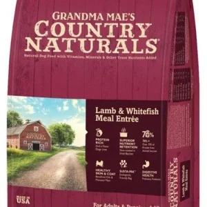 Grandma Mae's Country Naturals Dog Lamb Whitefish Meal - 9 Oz
