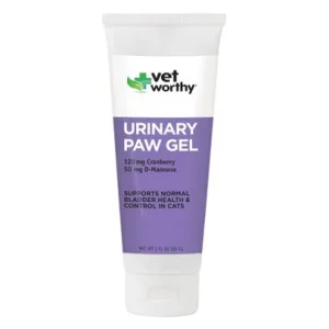 Vet Worthy First Aid Urinary Paw Gel Aid Cat Healthcare - 3 oz Gel Tube
