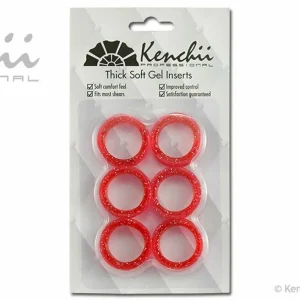 Kenchii Finger Rings 6 Pack, Pink