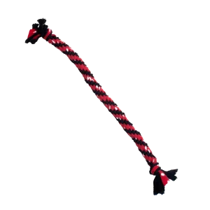 Kong Signature Rope Mega Dual Knot Toy for Dogs (Red & Black)