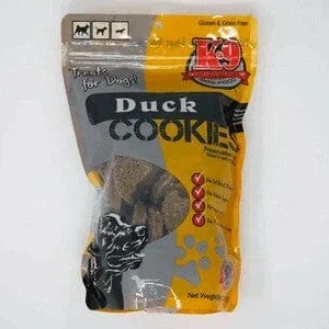 K-9 Kraving Treats Canine Cookies Duck Baked Dog Treats - 8 oz Bag