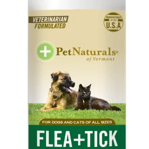 Pet Naturals of Vermont Protect Flea and Tick Wipes 60 ct Canister