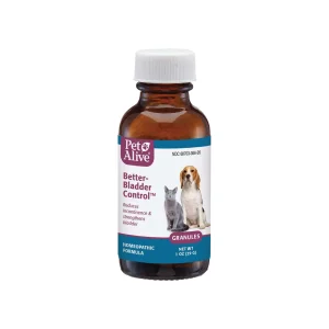 PetAlive Better-Bladder Control Homeopathic Remedy for Dogs & Cats