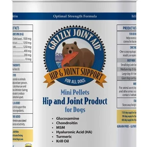 Grizzley Pet Products Grizzly Joint Aid Pellet Dog and Cat Supplement - 48 oz