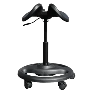 Dog Grooming Ergonomic Wobble Saddle Stool by Waggz