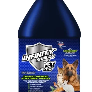 Infinity Shields Pet Pro Odor & Stain Remover - Prevents Re-Soiling (FRESH & CLEAN)