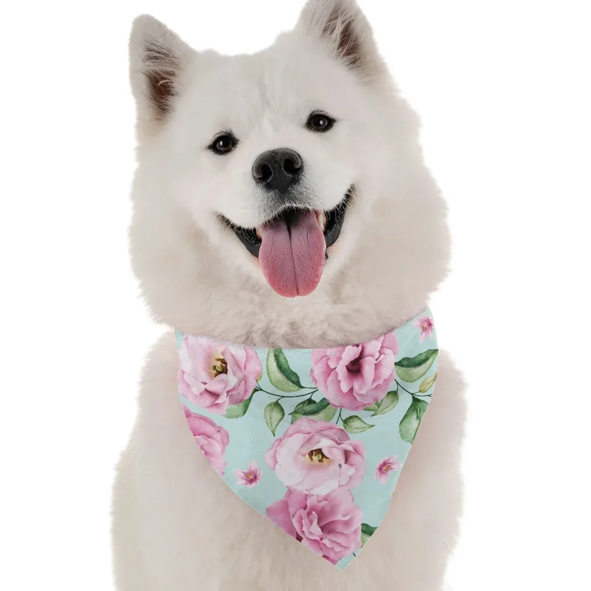 BanDoggie Rose Dog Bandana - Elegant Floral Design