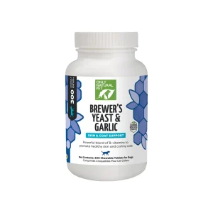 Only Natural Pet Brewers Yeast & Garlic Tablets for Dogs 300 Count