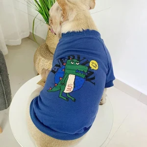 Pawsome Pet Everyday Dinosaur Matching Set - Pet & Owner Heart Print Terry Cardigan Sweater