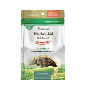 NaturVet Scoopables Hairball Aid for Cats 5.5 oz