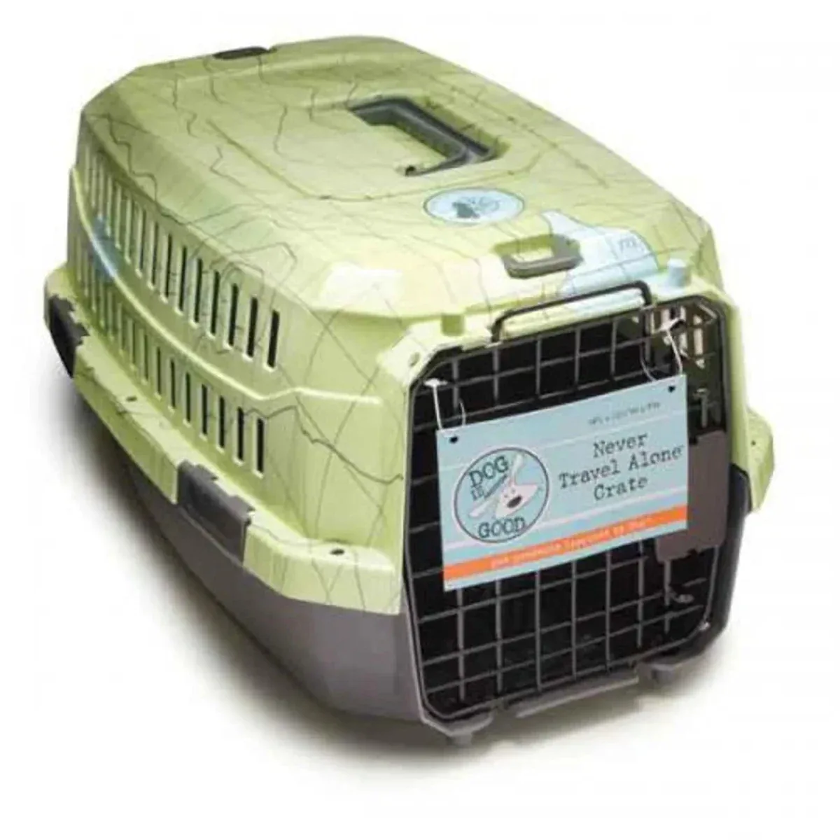 Dog Is Good Never Travel Alone Crate - Image 2