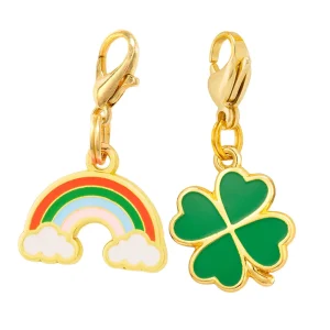 Lucky Rainbow Collar Charm Set