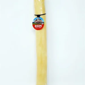Tasman's Natural Pet 9" - 10" Large Rolls Wild Boar Rawhide Dog Chews - Case of 15
