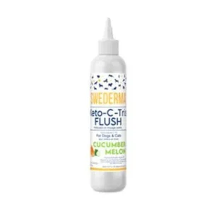 Proden Plaqueoff Swederma Therapeutic Keto-C Tris Flush Cucumber Melon Cat and Dog Shampoo - 12oz
