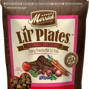 Merrick Treats Bitty Beef Recipe Natural Dog Chews - 5 oz Bag