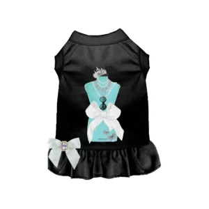Sniffany & Co Princess Dog Dress - Ruffle Hem Sleeveless Fashion Dress