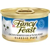 Fancy Feast Classic Pate Ocean Whitefish & Tuna Feast Wet Cat Food