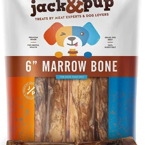 Jack & Pup Marrow Bone Dog Natural Chews - 10 ct Bag