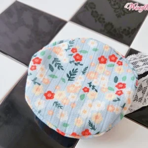 Wooflink Blooming Flowers Beret - Blue