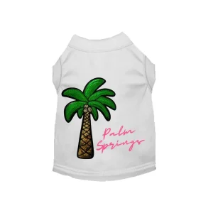 Palm Springs Prince Shirt by Bark Fifth Avenue - Sleeveless Dog Shirt