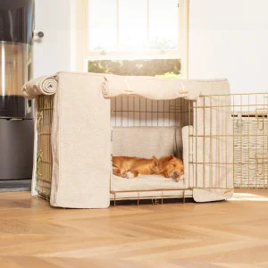 Dog Crate Set In Essentials Herdwick Sandstone by Lords & Labradors