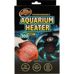 Zoo Med Laboratories Programmable Digital Display and Auto-Shut Off Aquarium Heater