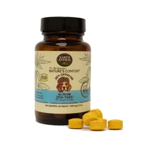 Earth Animal Dog and Cat Nature's Comfort TABS - 60 Pack