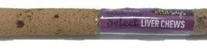 Etta Says Select Dog Chews Liver - 7 Inches - 20 Count