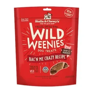 Stella & Chewy's Weenie Bacon Freeze Dried Dog Treats - 11 Oz