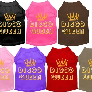 Fun Costume for Cat or Dog Shirt for Pets "Disco Queen"