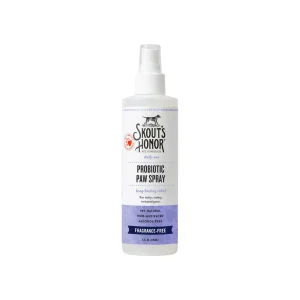 Skout's Honor Hypoallergenic Probiotic Paw Spray for Dogs
