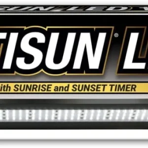 Zoo Med Laboratories ReptiSun LED with Sunrise and Sunset Timer Terrarium Light and Extendable Hood Fixture