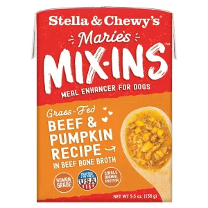 Stella & Chewy's Marie's Mix Beef Pumpkin Canned Dog Food - 5.5 Oz - Case of 12