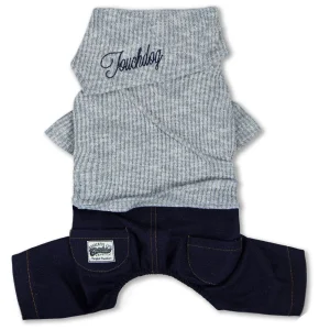 Touchdog Vogue Neck-Wrap Full Body Fashion Dog Sweater Outfit