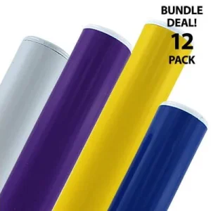 Clean Run Solid Color PVC Replacement Weave Poles, Set of 12