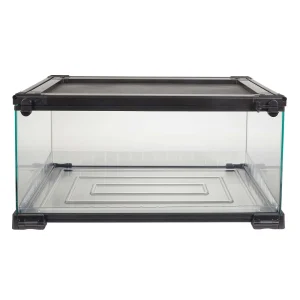 Zilla QuickBuild EZ Clean Glass Terrarium Habitat with Bedding Tray